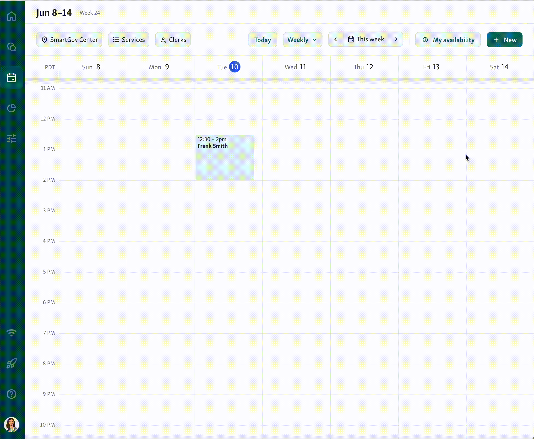+New Appointment LOOP