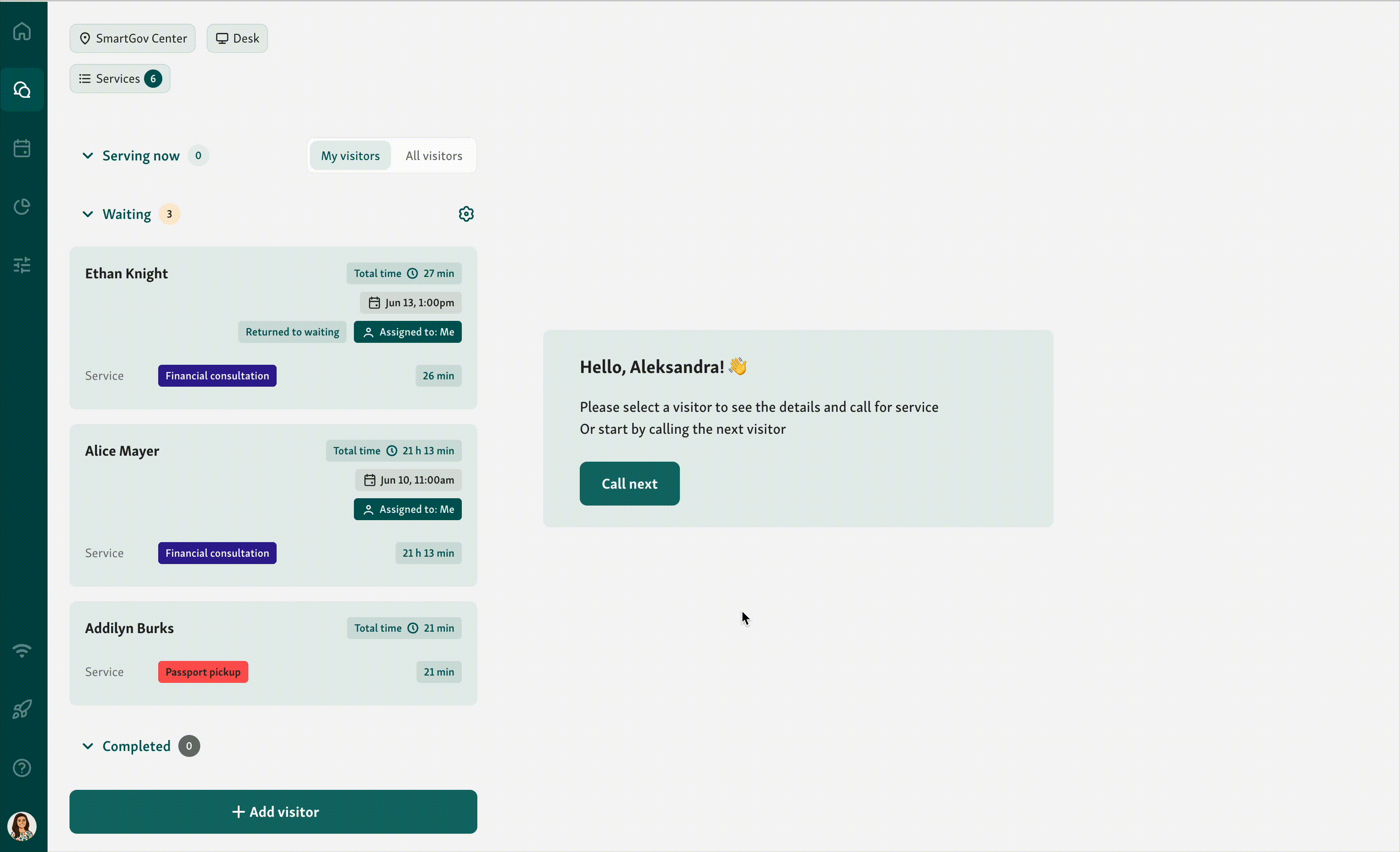 The Service View guide