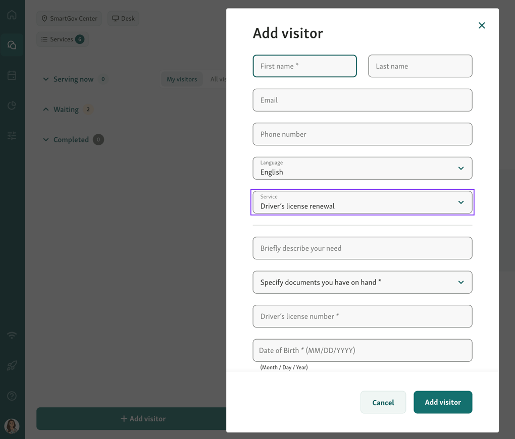 The Service View guide